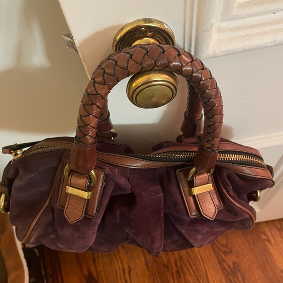 Banana Republic Suede Handbag - Picture 2 of 6